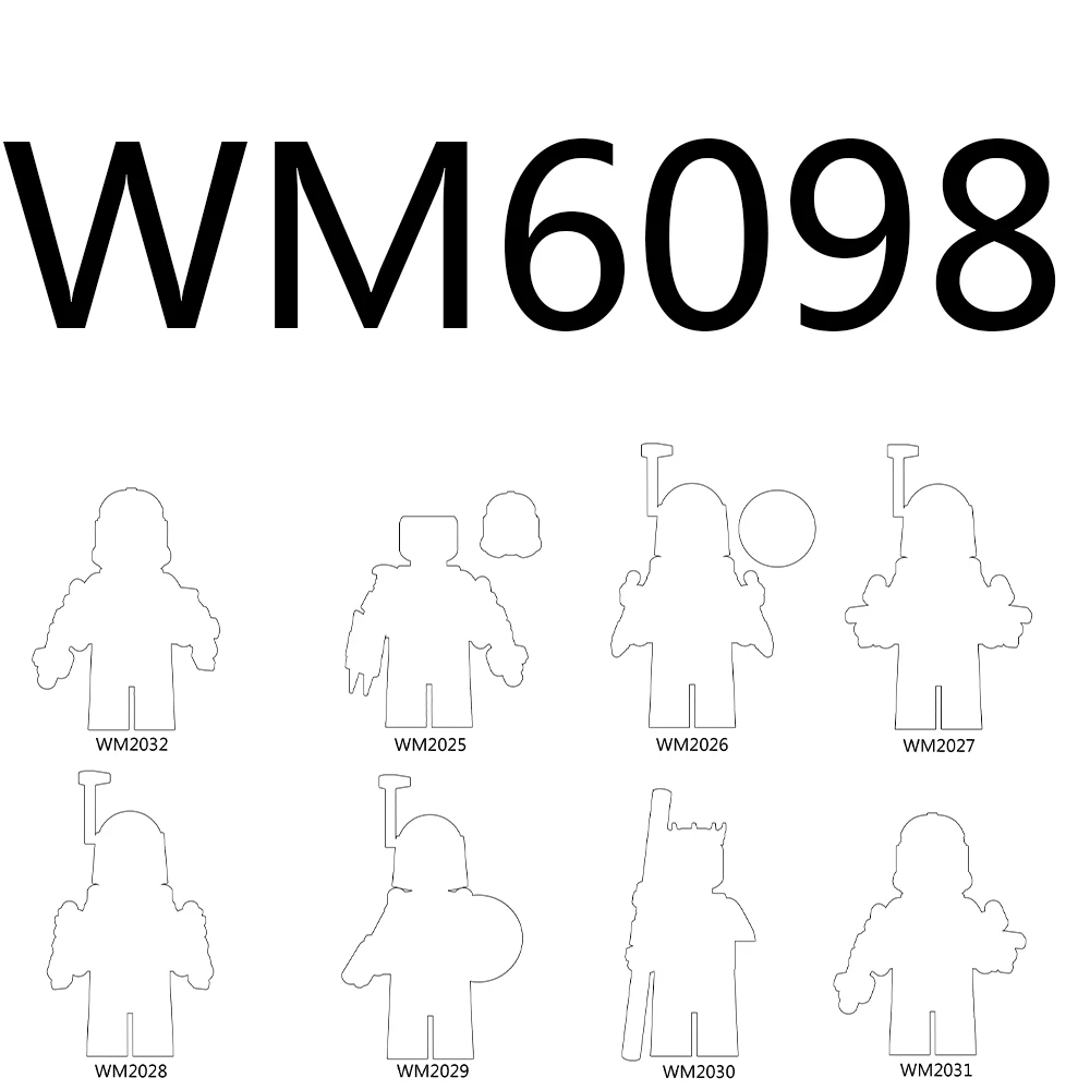 WM6098 Figures Building Blocks Toy WM2025 WM2026 WM2027 WM2028 WM2029 WM2030 WM2031 WM2032
WM6098 Figures Building Blocks Toy WM2025 WM2026 WM2027 WM2028 WM2029 WM2030 WM2031 WM2032