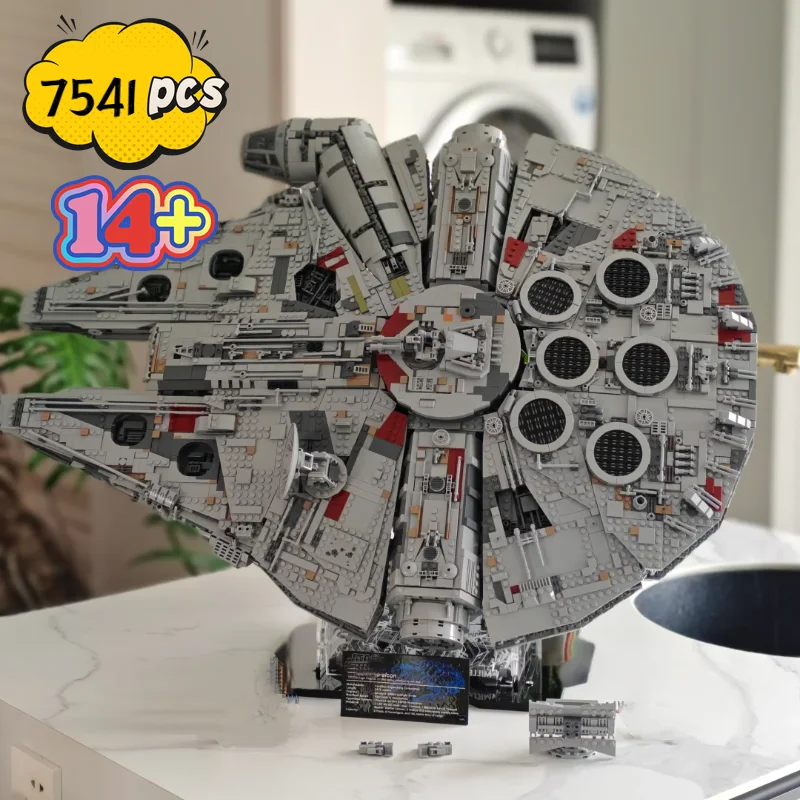 New product The Large Ship Falcon Home Decoration Compatible 75192 05132 For Birthday DIY Gifts
New product The Large Ship Falcon Home Decoration Compatible 75192 05132 For Birthday DIY Gifts