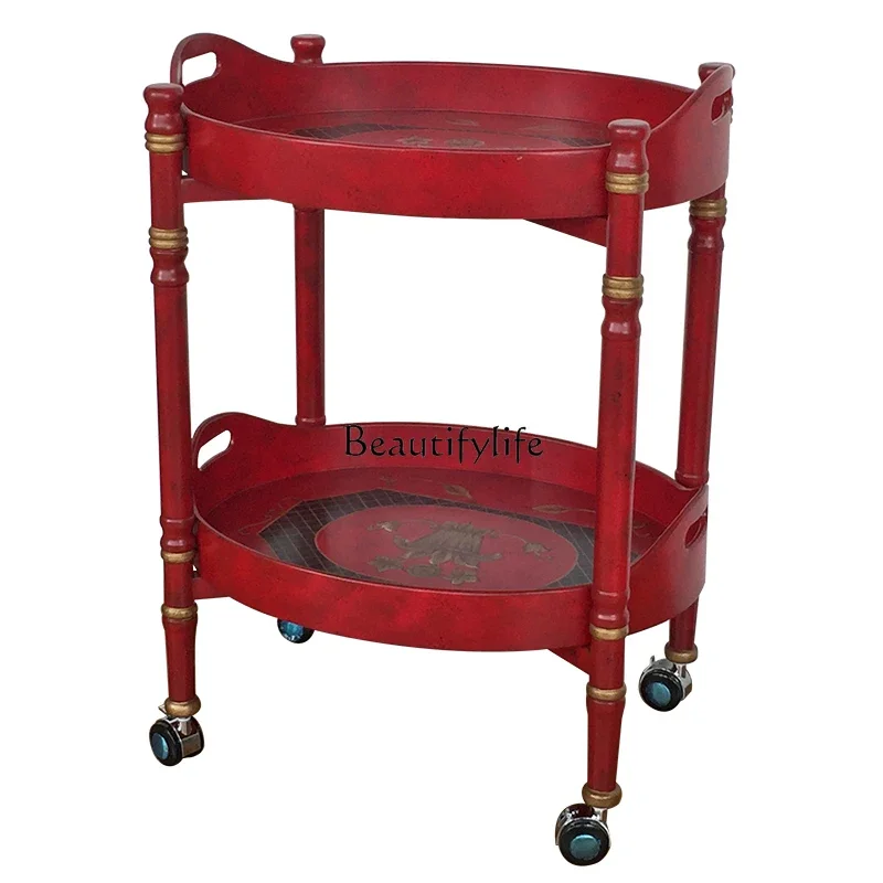 LJYEuropean Style Double Basin Tray Sofa Side Table American Antique Style Furniture Movable Storage Shelf
LJYEuropean Style Double Basin Tray Sofa Side Table American Antique Style Furniture Movable Storage Shelf