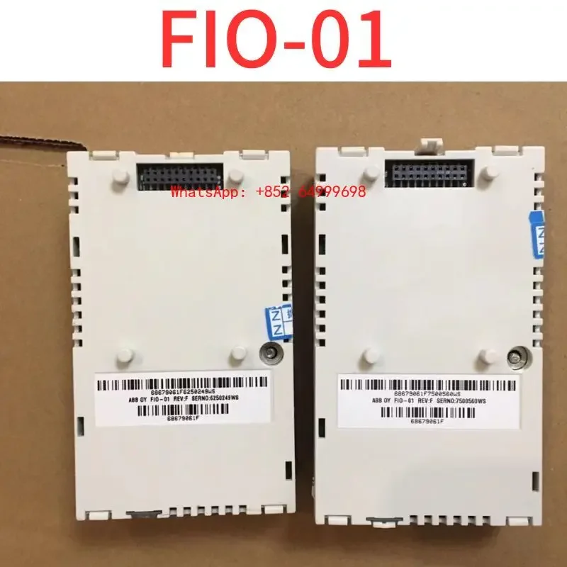 Second-hand The FIO-01 frequency converter interface module has good functionality
Second-hand The FIO-01 frequency converter interface module has good functionality