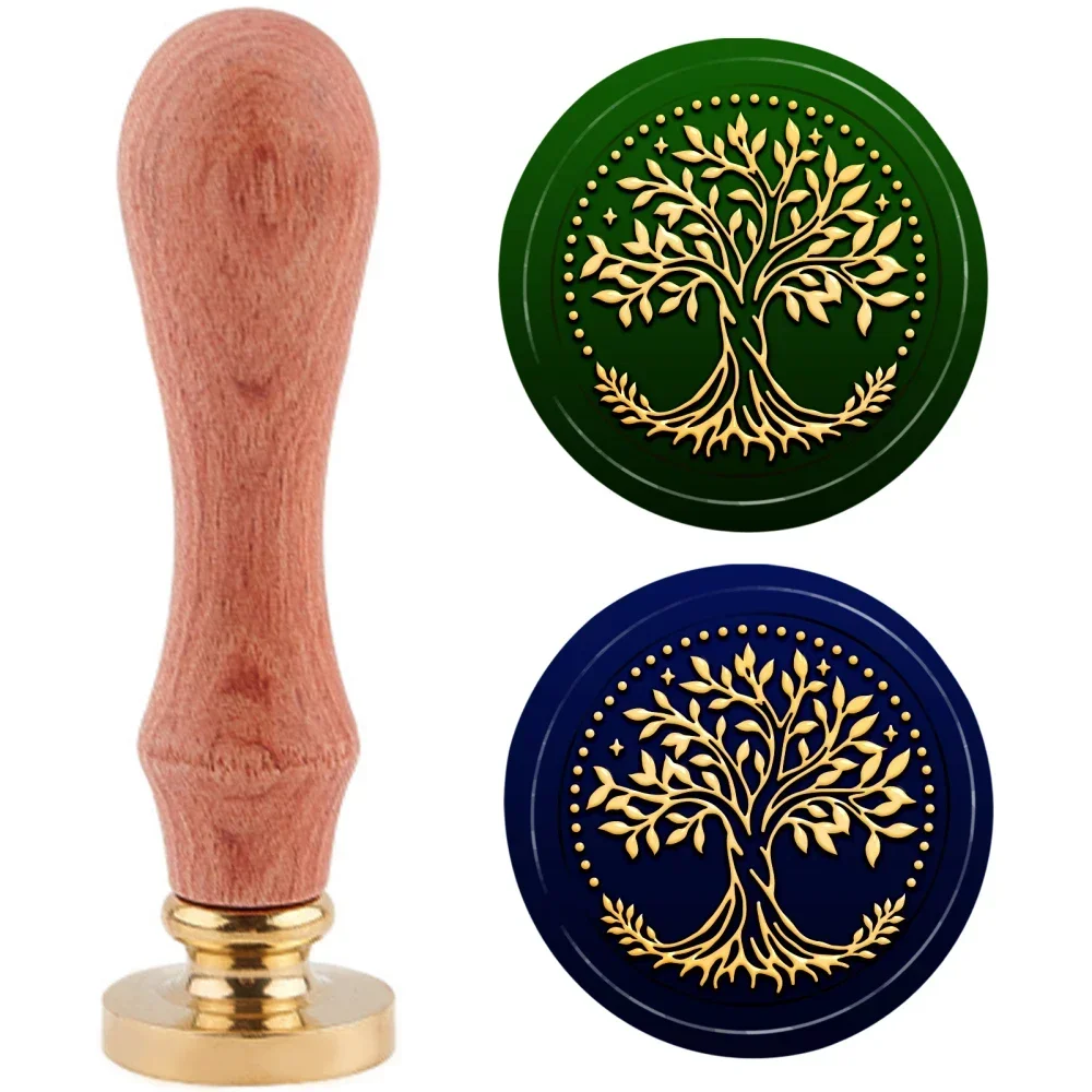 1PC Nature Sealing Stamp, Vintage Plant Seal Stamp Wax Seal Stamp with 30mm Brass Head and Wooden Handle
1PC Nature Sealing Stamp, Vintage Plant Seal Stamp Wax Seal Stamp with 30mm Brass Head and Wooden Handle
