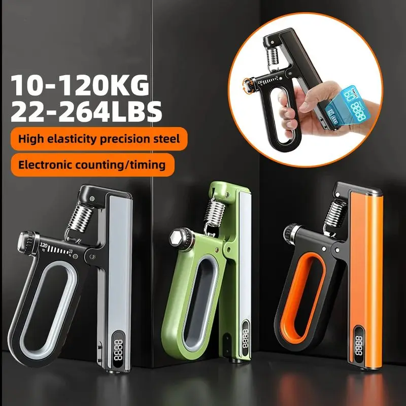 Многофункциональный захват для рук 10-120 кг, тренажер для рук, массажер для пальцев, оборудование для силовых тренировок
Многофункциональный захват для рук 10-120 кг, тренажер для рук, массажер для пальцев, оборудование для силовых тренировок