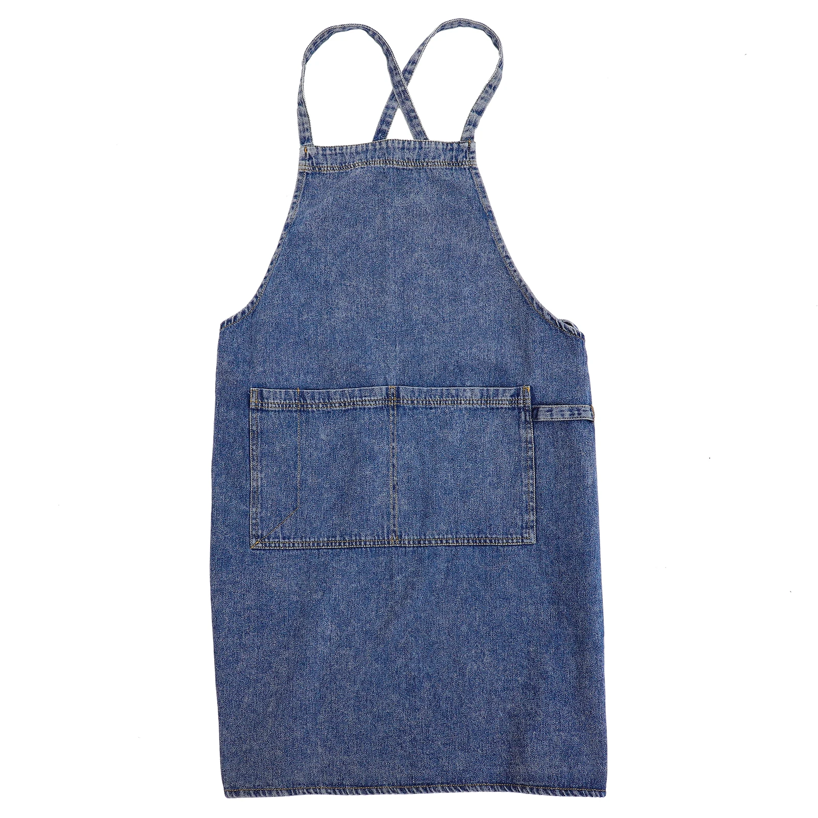 1pc Thickened Denim Size Cross Back Kitchen Women Cooking Protector With Pocket Washable Chef Work Apron For Home Uniform
1pc Thickened Denim Size Cross Back Kitchen Women Cooking Protector With Pocket Washable Chef Work Apron For Home Uniform