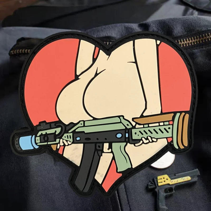 Night Vision Girl 3D PVC Tactical Patch Hook and Loop Morale Badge Military Backpack Stickers Appliques DIY Patches for Clothing
Night Vision Girl 3D PVC Tactical Patch Hook and Loop Morale Badge Military Backpack Stickers Appliques DIY Patches for Clothing