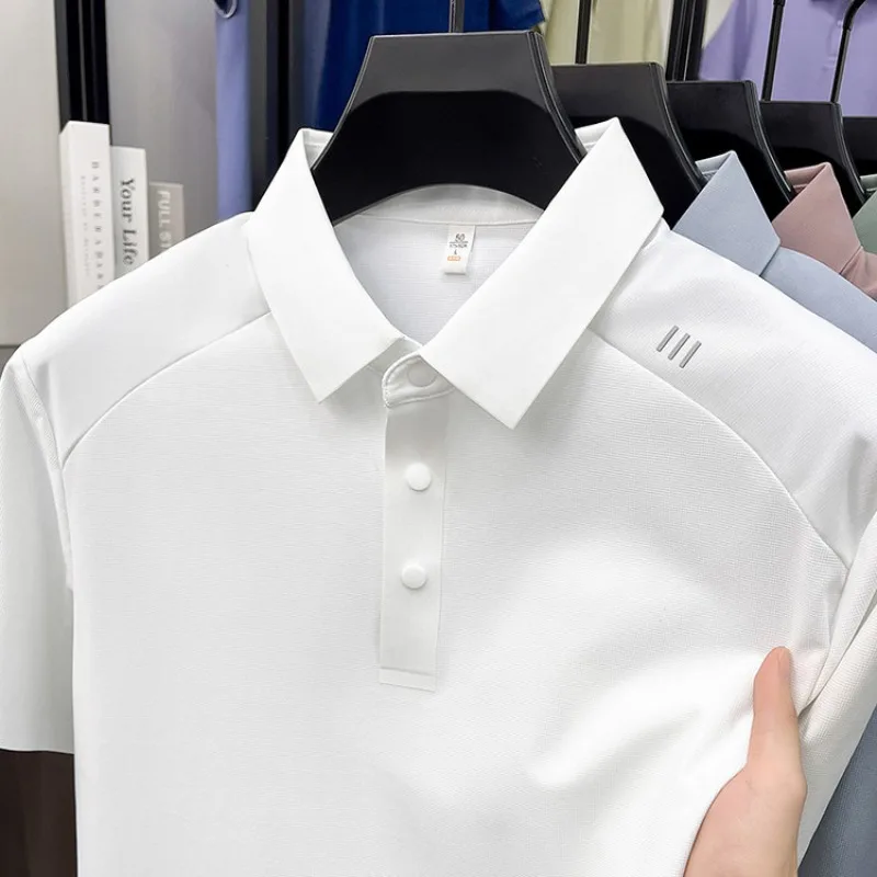 Men's Polo Shirts Short Sleeve Casual Summer T-shirt Fashion Daily Wear Top Lightweight Stretch Fit Quick Dry Breathable
Men's Polo Shirts Short Sleeve Casual Summer T-shirt Fashion Daily Wear Top Lightweight Stretch Fit Quick Dry Breathable