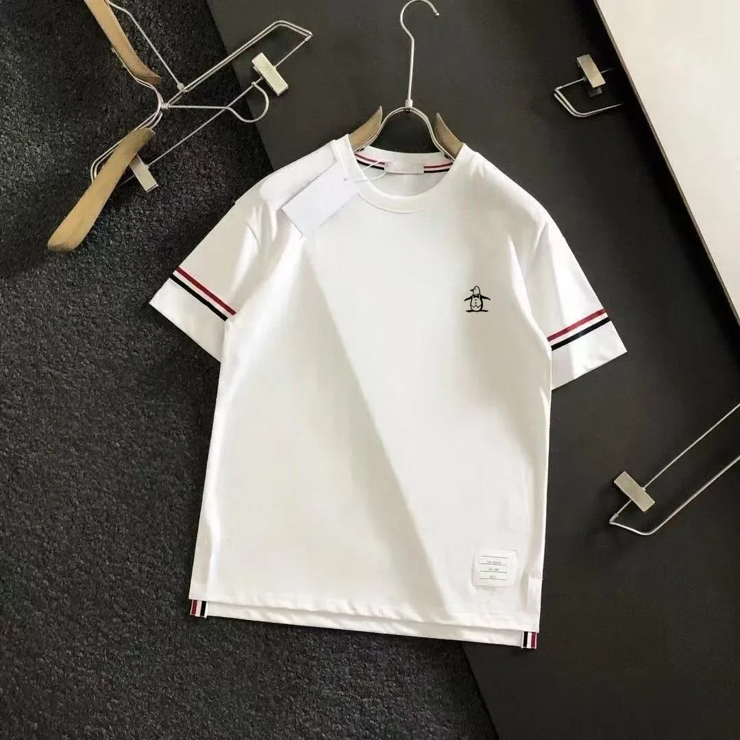 2025 New Golf Men's Round Neck Double Sleeve Striped Simple Color blocked Short Sleeve
2025 New Golf Men's Round Neck Double Sleeve Striped Simple Color blocked Short Sleeve