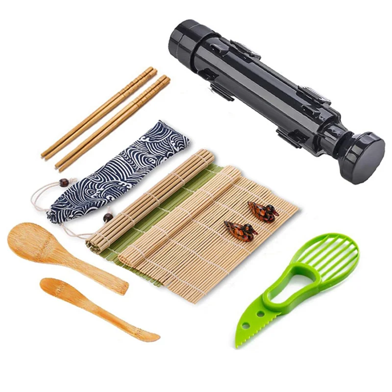 2025 Trendsushi Making Equipment Kit, Japanese Rice Ball Roll Mold Sushi Multifunctional Mold Sushi Making Kitchen Tools
2025 Trendsushi Making Equipment Kit, Japanese Rice Ball Roll Mold Sushi Multifunctional Mold Sushi Making Kitchen Tools