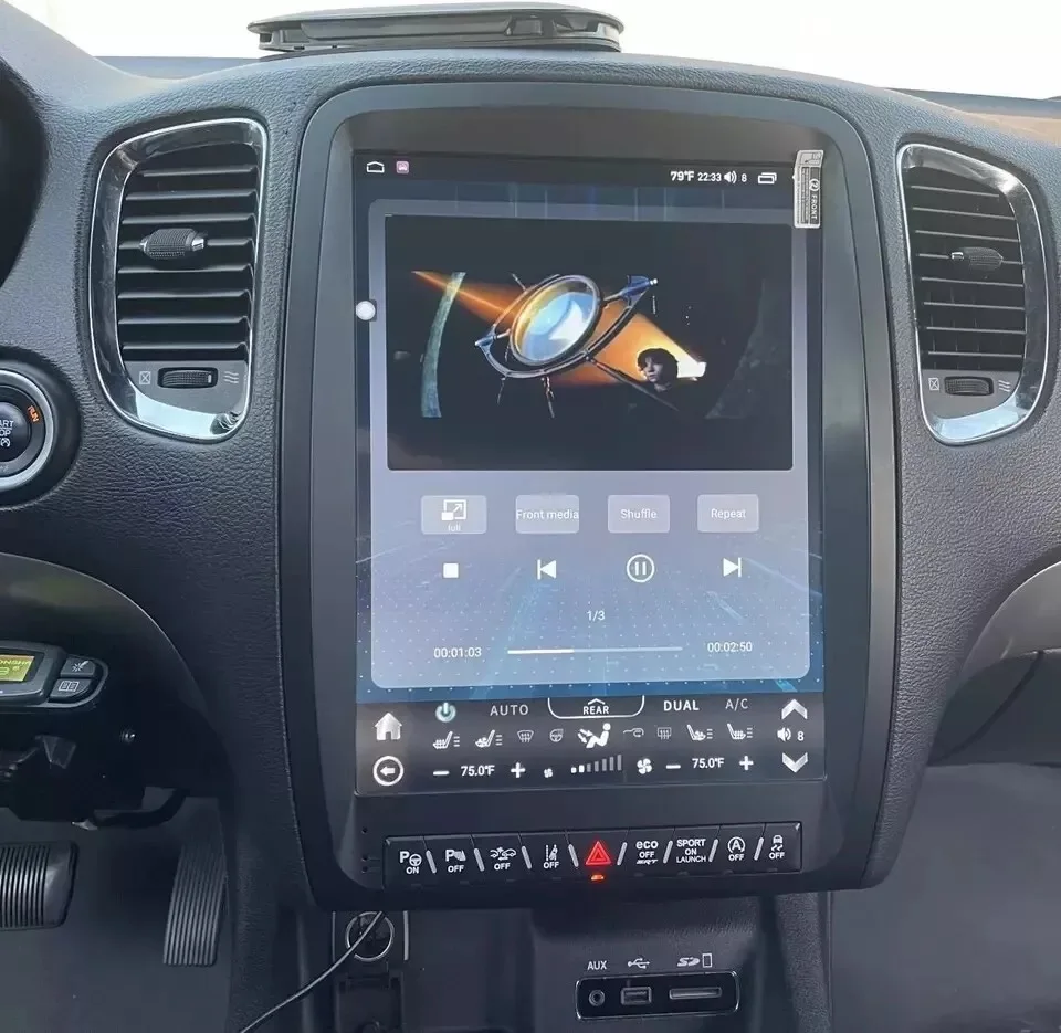 Android13 Carplay For Dodge Durango 2012 - 2019 Car Stereo Car Radio with touch Screen Radio Player Car GPS Navigation Head Unit
Android13 Carplay For Dodge Durango 2012 - 2019 Car Stereo Car Radio with touch Screen Radio Player Car GPS Navigation Head Unit