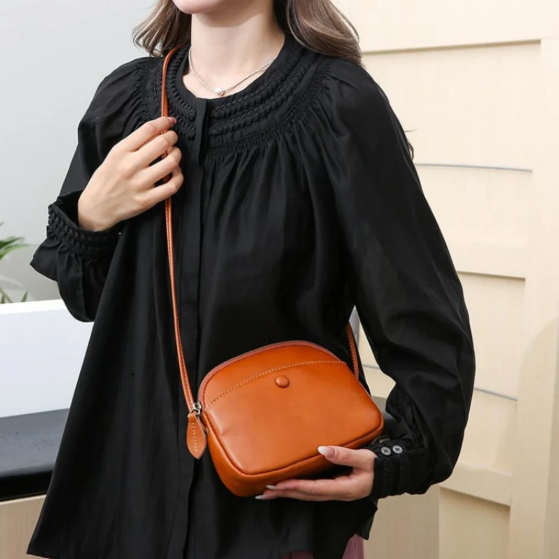 Women Classic Messenger Bag With A Trendy Twist Made From Genuine Leather For Fashionable Ladies
Women Classic Messenger Bag With A Trendy Twist Made From Genuine Leather For Fashionable Ladies