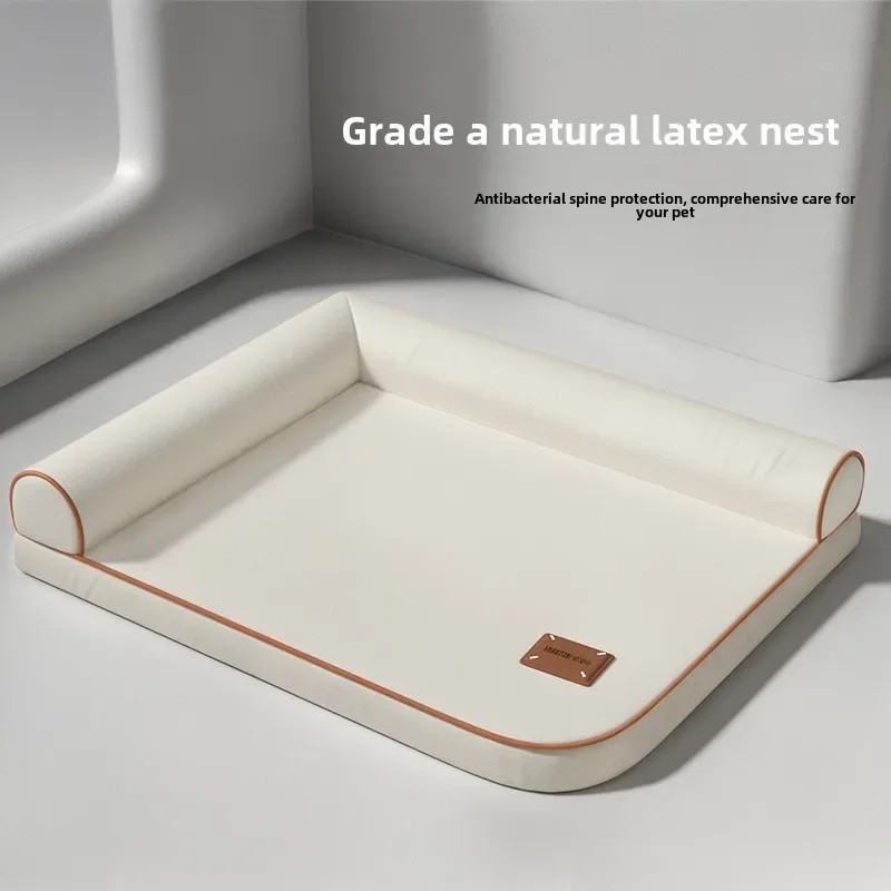 Anti-Chew Waterproof Dog Bed for Medium to Large Breeds, All Seasons Pet Mat, Tear-Resistant, Removable Washable Pad
Anti-Chew Waterproof Dog Bed for Medium to Large Breeds, All Seasons Pet Mat, Tear-Resistant, Removable Washable Pad
