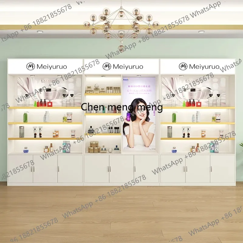 Nordic Creative Cosmetics Display Cabinets Modern Minimalist Beauty Salon Skin Care Products Rack Beauty Shop Furniture
Nordic Creative Cosmetics Display Cabinets Modern Minimalist Beauty Salon Skin Care Products Rack Beauty Shop Furniture