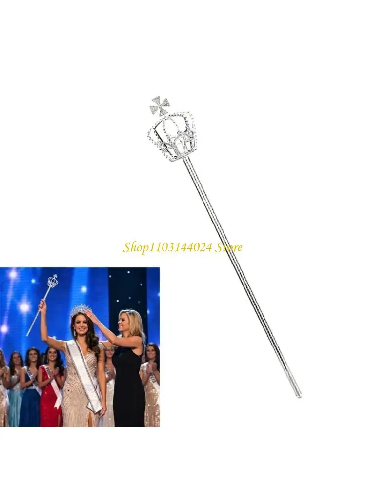 N5KE Sparkling Rhinestones Queen Scepter For Beauty Pageants And Festivities Event
N5KE Sparkling Rhinestones Queen Scepter For Beauty Pageants And Festivities Event