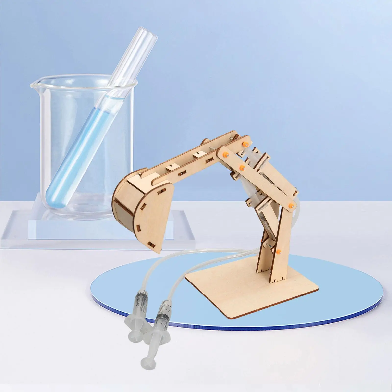 Science Experiment Project Education Toy DIY Hydraulic Excavator Toy Building Kit for Children Boys Girls
Science Experiment Project Education Toy DIY Hydraulic Excavator Toy Building Kit for Children Boys Girls
