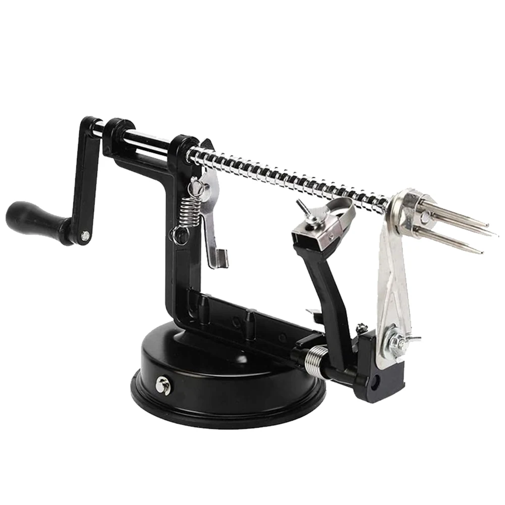 3 in 1 Apple Potato Peeler Rotary Fruit Peeler Slicing Machine Stainless Steel with Suction Base for Household Kitchen
3 in 1 Apple Potato Peeler Rotary Fruit Peeler Slicing Machine Stainless Steel with Suction Base for Household Kitchen