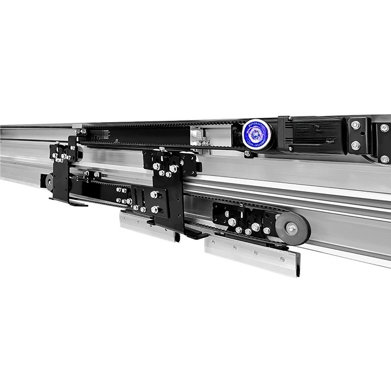 Overlapping door unit, automatic door induction door, electric translation folding door, glass motor track
Overlapping door unit, automatic door induction door, electric translation folding door, glass motor track