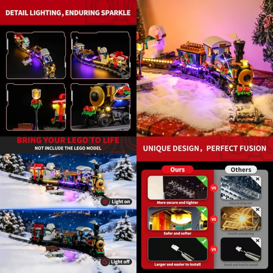 2.0 Light Kit Compatible with Lego Icons Building Sets- LED Lighting Kits Accessories Only,Cable-Hiding Tech for Display, Gifts
2.0 Light Kit Compatible with Lego Icons Building Sets- LED Lighting Kits Accessories Only,Cable-Hiding Tech for Display, Gifts