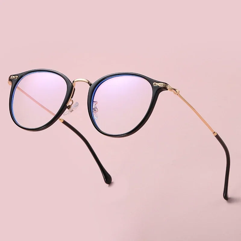 Женские ретро круглые оптические очки по рецепту, оправа высокого качества из сплава TR90, большие очки, мужские модные очки для близорукости 8303
Женские ретро круглые оптические очки по рецепту, оправа высокого качества из сплава TR90, большие очки, мужские модные очки для близорукости 8303