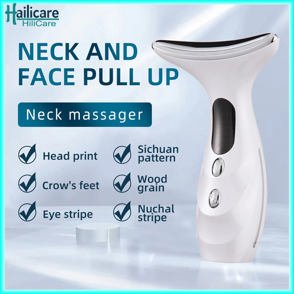 Electric Neck Beauty Instrument Facial Massager LED Double Chin Remover Firming and Lifting Lighten Neck Lines and Law Lines
Electric Neck Beauty Instrument Facial Massager LED Double Chin Remover Firming and Lifting Lighten Neck Lines and Law Lines