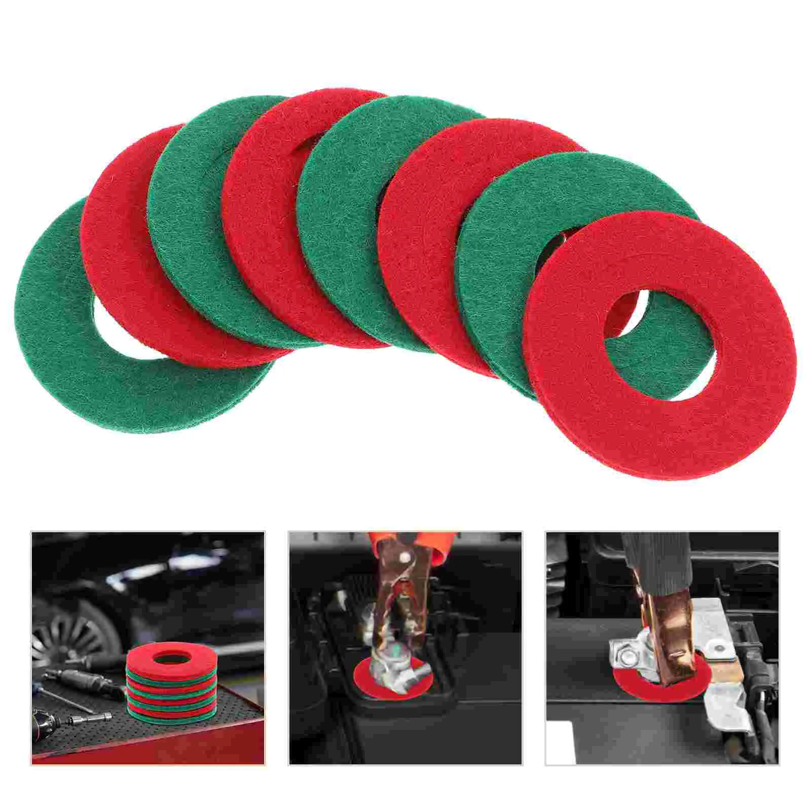 8 Pcs Terminal Gasket Car Ring Ebike Rechargeable Batteries Fiber Washers Protectors Pile Head
8 Pcs Terminal Gasket Car Ring Ebike Rechargeable Batteries Fiber Washers Protectors Pile Head