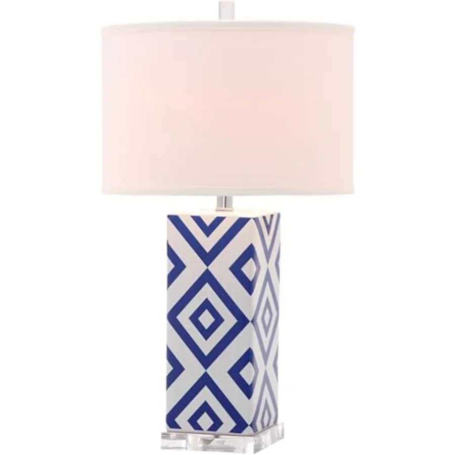 Lighting Collection Diamonds Modern Contemporary Light Blue 27-inch Bedroom Living Room Home Office Desk Nightstand Table Lamp
Lighting Collection Diamonds Modern Contemporary Light Blue 27-inch Bedroom Living Room Home Office Desk Nightstand Table Lamp
