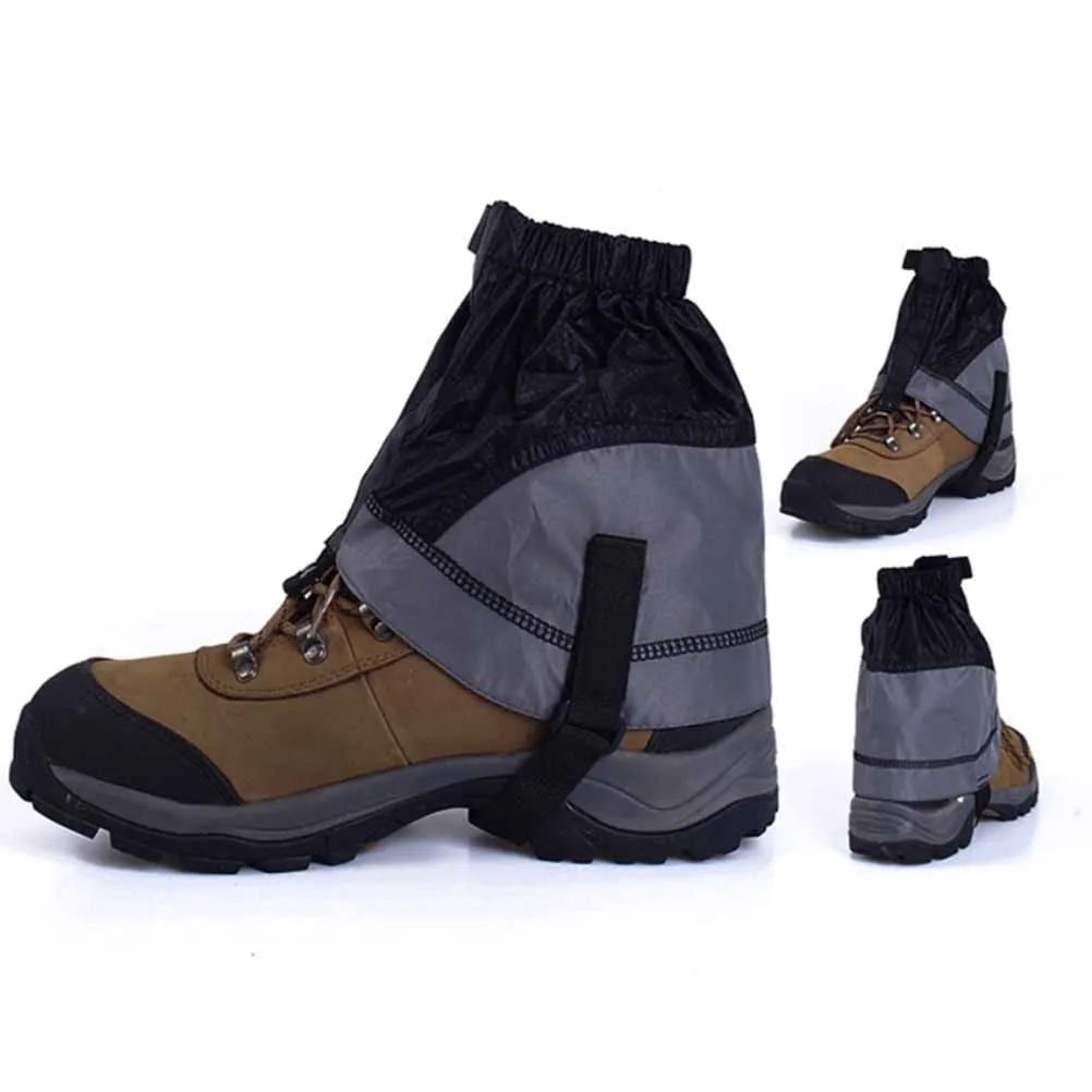 Waterproof Gaiters Black Men Ankle Walking Hiking Outdoor Gaiters Lightweight Breathable Nylon Elastic Cord Adjustable Sandproof
Waterproof Gaiters Black Men Ankle Walking Hiking Outdoor Gaiters Lightweight Breathable Nylon Elastic Cord Adjustable Sandproof