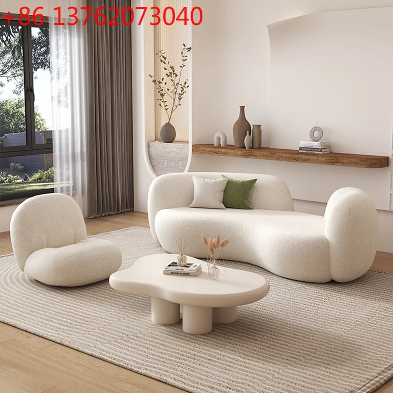 Nordic Cream Style Homestay Sofa Modern Minimalist Living Room Reception and Rest Area Office Sofa Beauty Salons Furniture
Nordic Cream Style Homestay Sofa Modern Minimalist Living Room Reception and Rest Area Office Sofa Beauty Salons Furniture
