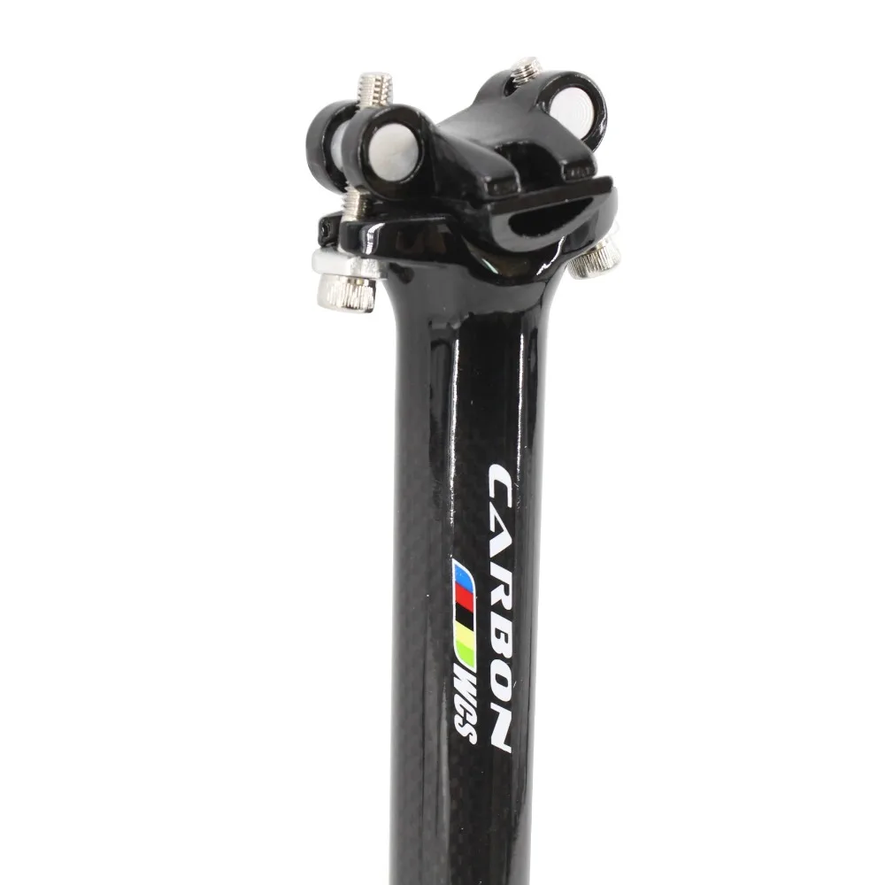 New Mountain Road Bike Alloy+3K Carbon Fibre Seatpost Carbon Bicycle Seatpost carbon MTB Parts 25.4/27.2/30.8/31.6*350/400mm
New Mountain Road Bike Alloy+3K Carbon Fibre Seatpost Carbon Bicycle Seatpost carbon MTB Parts 25.4/27.2/30.8/31.6*350/400mm