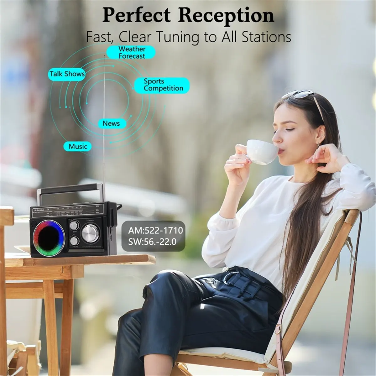 (ABGQ) Солнечное ретро-радио для улицы, многофункциональное, с Bluetooth, FM/AM, для экстренных ситуаций, с функцией предотвращения бедствий и подсветкой
(ABGQ) Солнечное ретро-радио для улицы, многофункциональное, с Bluetooth, FM/AM, для экстренных ситуаций, с функцией предотвращения бедствий и подсветкой