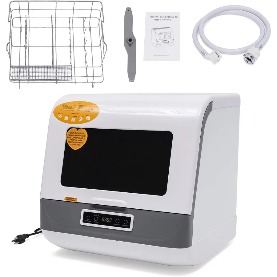 Настольная посудомоечная машина, автоматическая посудомоечная машина на 360 градусов с 3 программами работы, мини-посудомоечная машина для дома, квартиры, автофургона, глубокая очистка
Настольная посудомоечная машина, автоматическая посудомоечная машина на 360 градусов с 3 программами работы, мини-посудомоечная машина для дома, квартиры, автофургона, глубокая очистка