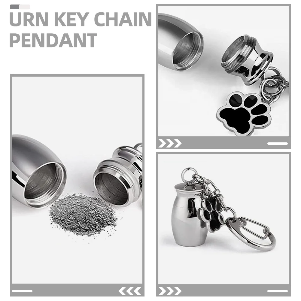 2Pcs Pet Ashes Container Keychain Pendant Exquisite Workmanship Smooth Comfortable Keepsake Gift for
2Pcs Pet Ashes Container Keychain Pendant Exquisite Workmanship Smooth Comfortable Keepsake Gift for
