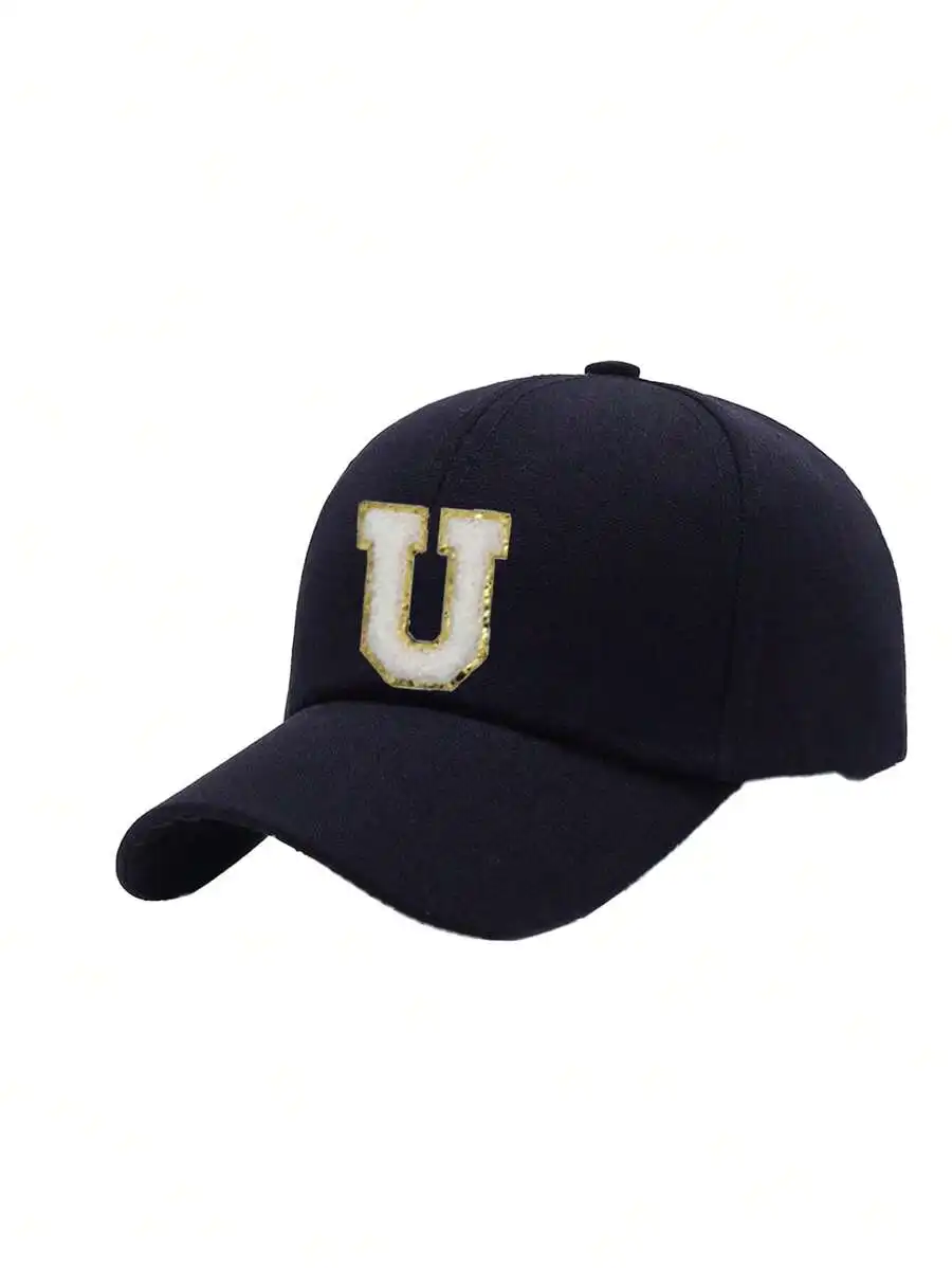 Adult Blue Baseball Cap With White Letter U Embroidery
Adult Blue Baseball Cap With White Letter U Embroidery