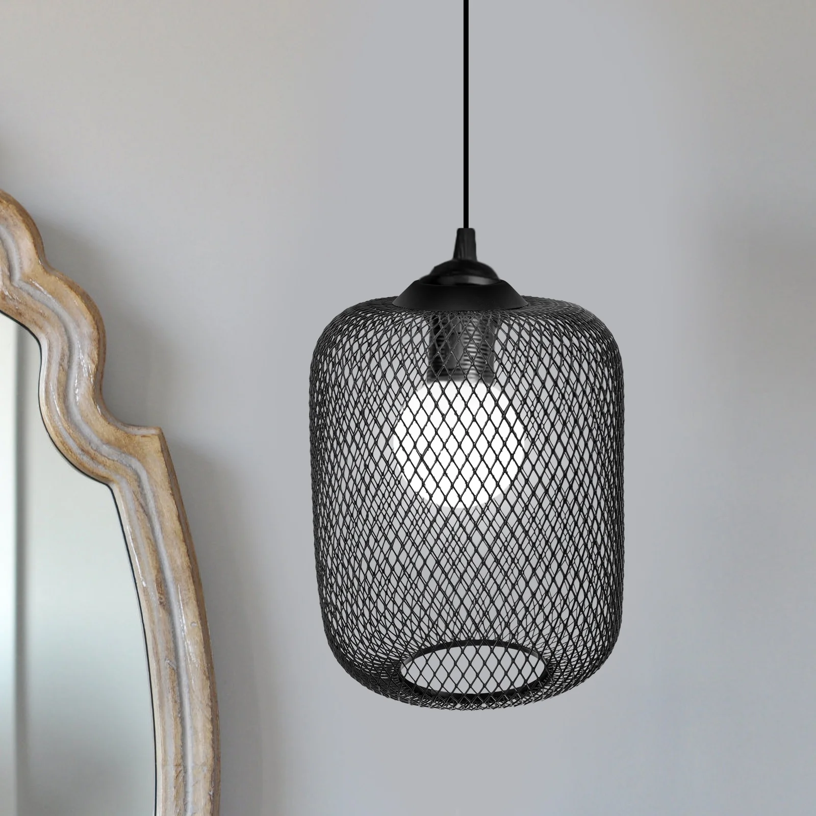 Mesh Lampshade 16x21 Cylinder Hollow Out Wire Shade for Wall Floor Ceiling Lamps Home Hotel Restaurant Modern
Mesh Lampshade 16x21 Cylinder Hollow Out Wire Shade for Wall Floor Ceiling Lamps Home Hotel Restaurant Modern