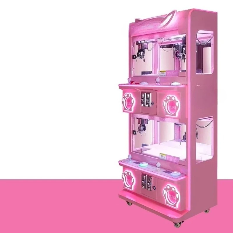 High Quality Mini 4-Player Claw Gift Game Machine Coin-Operated Plush Toy Crane With Bill Acceptor High Quality Arcades
High Quality Mini 4-Player Claw Gift Game Machine Coin-Operated Plush Toy Crane With Bill Acceptor High Quality Arcades