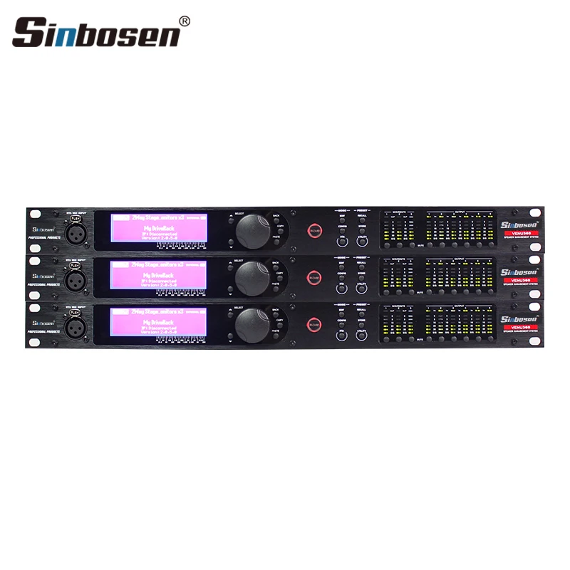 V-360 Dsp Audio Processor 3 In 6 Out Karaoke Professional Digital Audio Processor
V-360 Dsp Audio Processor 3 In 6 Out Karaoke Professional Digital Audio Processor