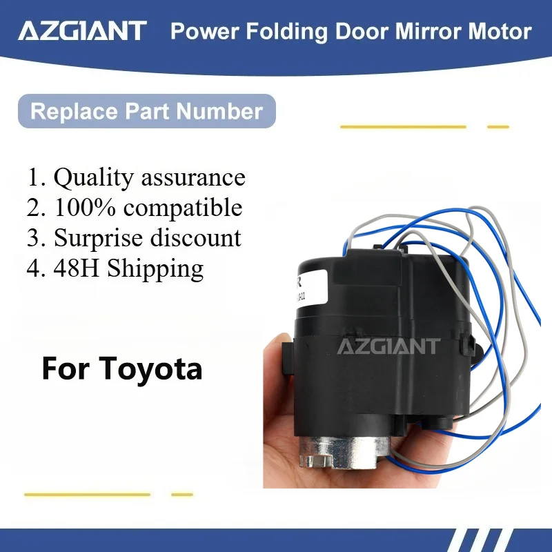 For Toyota 4Runner/Crown MK14/Estima MK3/Fortuner Car Wing Mirror Authentic Folding Motor Power Assembly High Quality carro
For Toyota 4Runner/Crown MK14/Estima MK3/Fortuner Car Wing Mirror Authentic Folding Motor Power Assembly High Quality carro