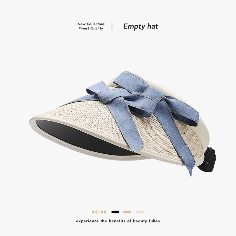 New Foldable hat Female Summer Sun and Uv Protection Outdoor Beach Vacation Black Glue Straw Hat bowknot Cycling women Sun Hat
New Foldable hat Female Summer Sun and Uv Protection Outdoor Beach Vacation Black Glue Straw Hat bowknot Cycling women Sun Hat