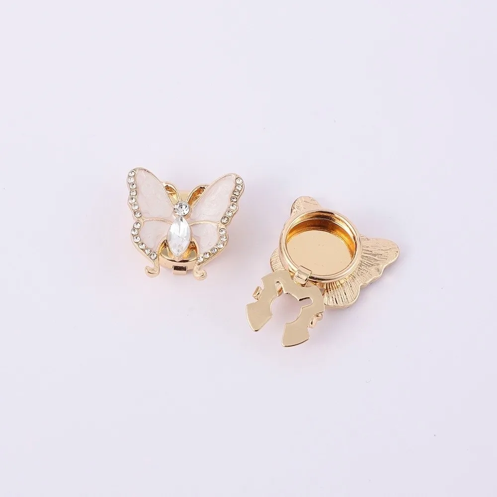 Fashion Rhinestone 3D Butterfly Cufflinks Brass Base Vintage Sleeve Button Shiny Elegant Button Cover Suit Accessories
Fashion Rhinestone 3D Butterfly Cufflinks Brass Base Vintage Sleeve Button Shiny Elegant Button Cover Suit Accessories