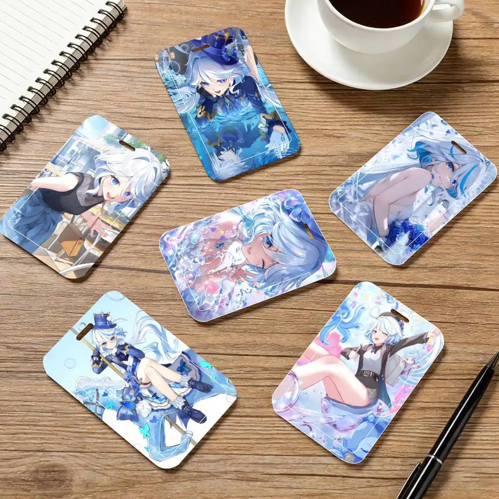 Game Genshin Impact Furina ID Card Holder Neck Strap Pendant Door Badge Holder Lanyards Keychain Work Credential Case Gift
Game Genshin Impact Furina ID Card Holder Neck Strap Pendant Door Badge Holder Lanyards Keychain Work Credential Case Gift
