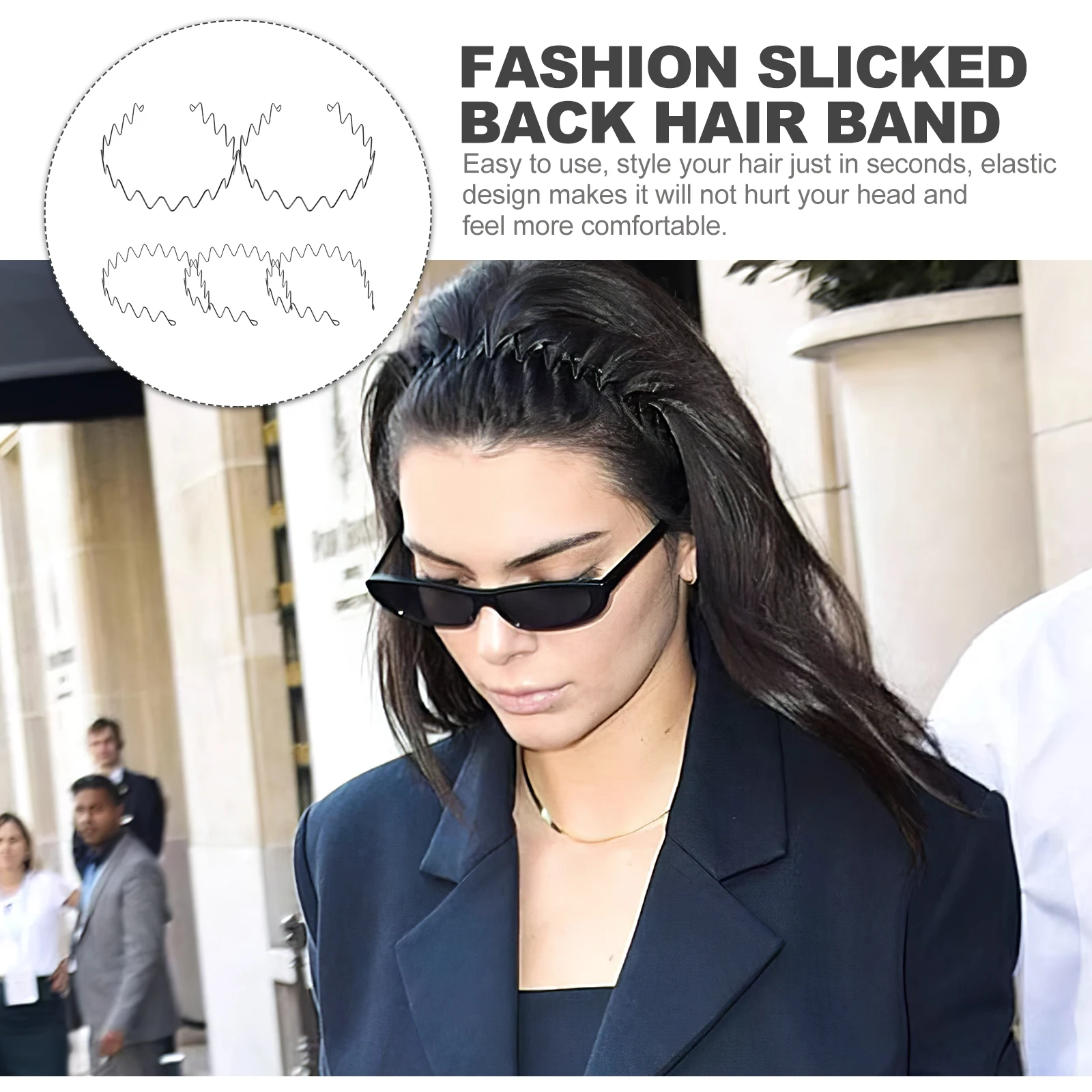 5 шт., противоскользящая повязка для волос, зачесанная форма, эластичная повязка на голову, модная спортивная укладка волос на открытом воздухе для мужчин и женщин, черный цвет
5 шт., противоскользящая повязка для волос, зачесанная форма, эластичная повязка на голову, модная спортивная укладка волос на открытом воздухе для мужчин и женщин, черный цвет