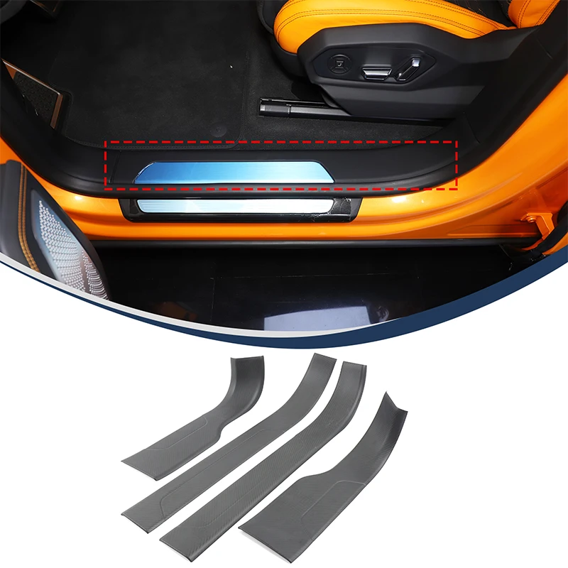 High Quality Inside Car Door Threshold Protector Strip Real Carbon Fiber Car Gadget For Lamborghini Urus / Urus S LB63 2018-2023
High Quality Inside Car Door Threshold Protector Strip Real Carbon Fiber Car Gadget For Lamborghini Urus / Urus S LB63 2018-2023