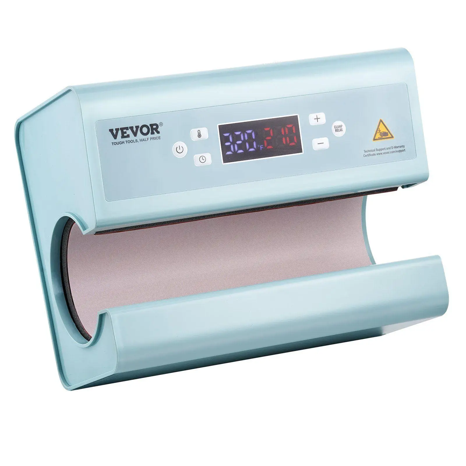 Автоматизированный пресс для кружек на 11–30 унций с прецизионным нагревом и выключением в режиме ожидания 30 минут, синий
Автоматизированный пресс для кружек на 11–30 унций с прецизионным нагревом и выключением в режиме ожидания 30 минут, синий