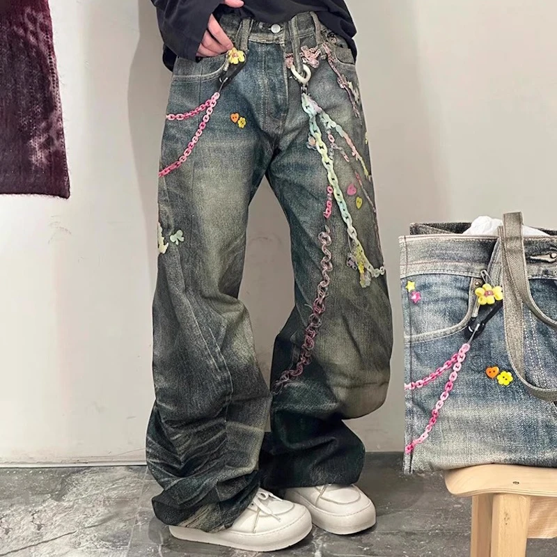 Streetwear Candy Chain 3D Print Baggy Jeans for Men Ropa Hombre Straight Loose Casual Denim Trousers Harajuku Cargo Pants
Streetwear Candy Chain 3D Print Baggy Jeans for Men Ropa Hombre Straight Loose Casual Denim Trousers Harajuku Cargo Pants