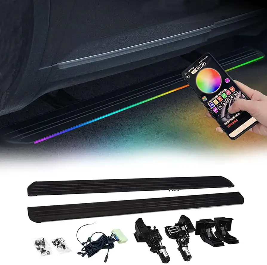 4x4 Offroad Pickup Truck Aluminum Automatic Foot Sidestep With Led For GMC Sierra
4x4 Offroad Pickup Truck Aluminum Automatic Foot Sidestep With Led For GMC Sierra