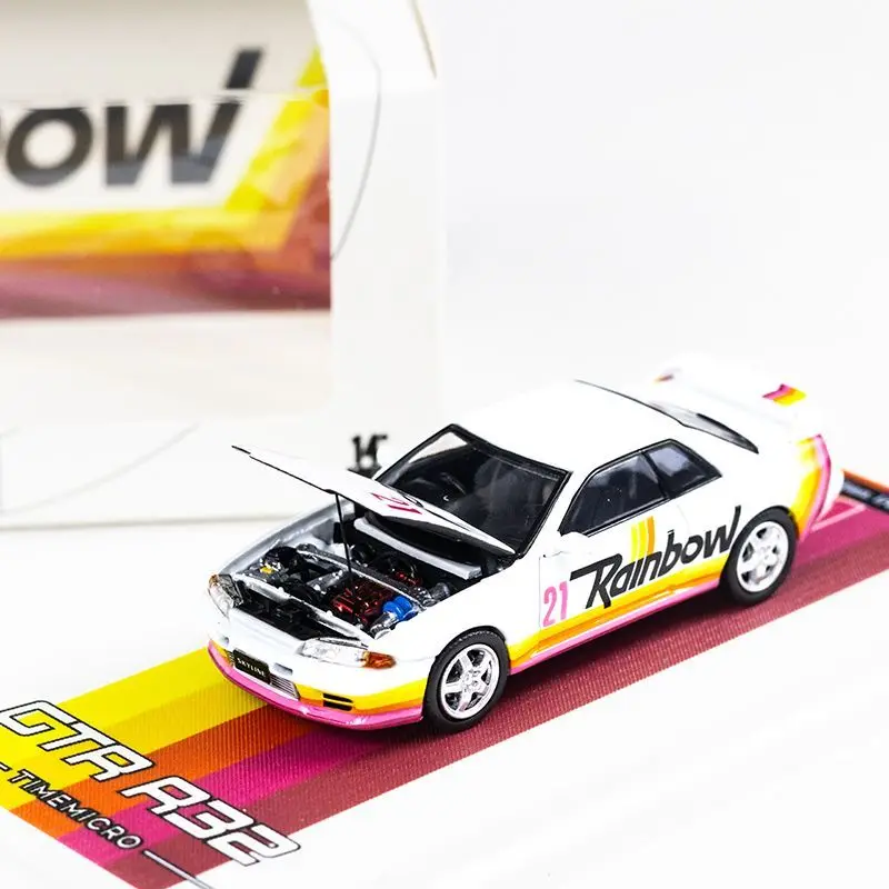 Diecast Time Micro 1:64 Scale GT-R R32 Alloy Car Model Collectible Toy Gift Souvenir Display Ornament
Diecast Time Micro 1:64 Scale GT-R R32 Alloy Car Model Collectible Toy Gift Souvenir Display Ornament