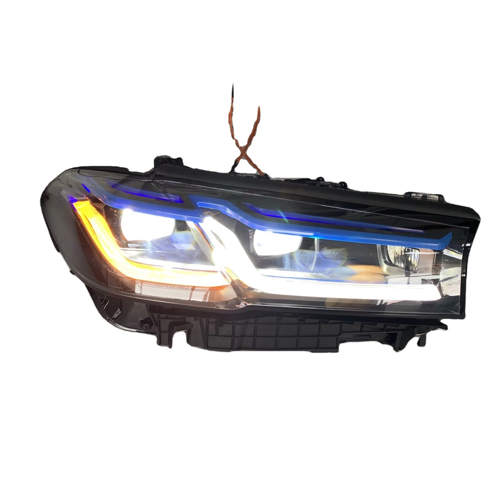 G30 Modified Headlights Are Suitable For BMW 5 Series G30 2018-2022 G30 Laser Headlights LED Headlights Upgraded To Original
G30 Modified Headlights Are Suitable For BMW 5 Series G30 2018-2022 G30 Laser Headlights LED Headlights Upgraded To Original