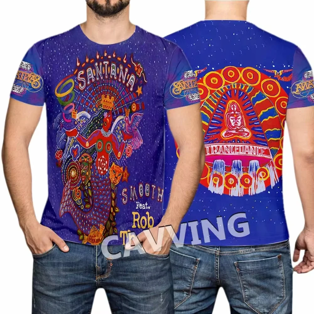2025 New Rock Santana Band 3D Print T-shirt Men Women Fashion Plus Size Short Sleeve Tops Tees Album Hip Hop Tshirt Ropa Hombre
2025 New Rock Santana Band 3D Print T-shirt Men Women Fashion Plus Size Short Sleeve Tops Tees Album Hip Hop Tshirt Ropa Hombre