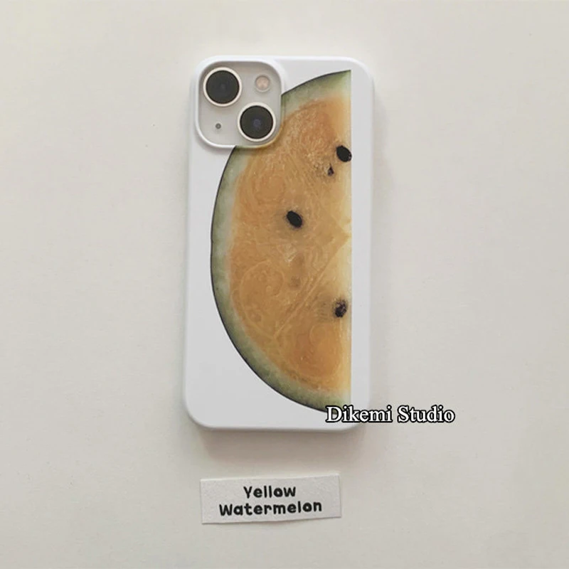 Korean Ins Cute Yellow Watermelon Jelly Phone Case For iPhone 17 Air 16 Pro Max 15 14 Plus 13 Pro Shockproof Silicone Back Cover
Korean Ins Cute Yellow Watermelon Jelly Phone Case For iPhone 17 Air 16 Pro Max 15 14 Plus 13 Pro Shockproof Silicone Back Cover