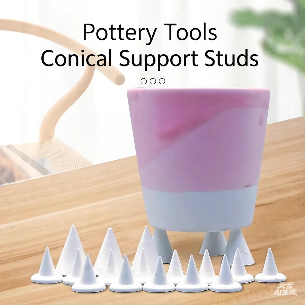 Kiln Firing Stilts & Nails Kit - Alumina Oxide Ceramic Supports, Cone Setters for Electric Kiln, Pottery Suspension Tools
Kiln Firing Stilts & Nails Kit - Alumina Oxide Ceramic Supports, Cone Setters for Electric Kiln, Pottery Suspension Tools