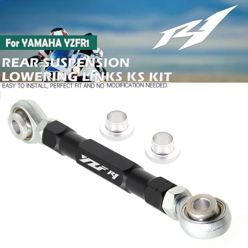 For YZF-R1 YZ-F R1 YZF R1 2004-2014 2011 Motorcycle Accessories Adjustabl Rear Suspension Drop Lowering Links Kit
For YZF-R1 YZ-F R1 YZF R1 2004-2014 2011 Motorcycle Accessories Adjustabl Rear Suspension Drop Lowering Links Kit