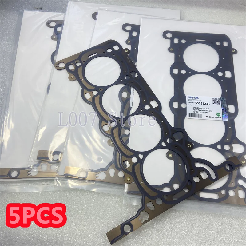 5PCS Engine Cylinder Head Gasket OEM# 55562233 For Chevrolet Cruze 1.6 1.8L Aveo Sonic Buick Encore Cadillac Opel Vauxhall Astra
5PCS Engine Cylinder Head Gasket OEM# 55562233 For Chevrolet Cruze 1.6 1.8L Aveo Sonic Buick Encore Cadillac Opel Vauxhall Astra